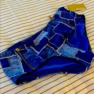 Cute blue MICHAEL KORS 2 piece swim Bikini